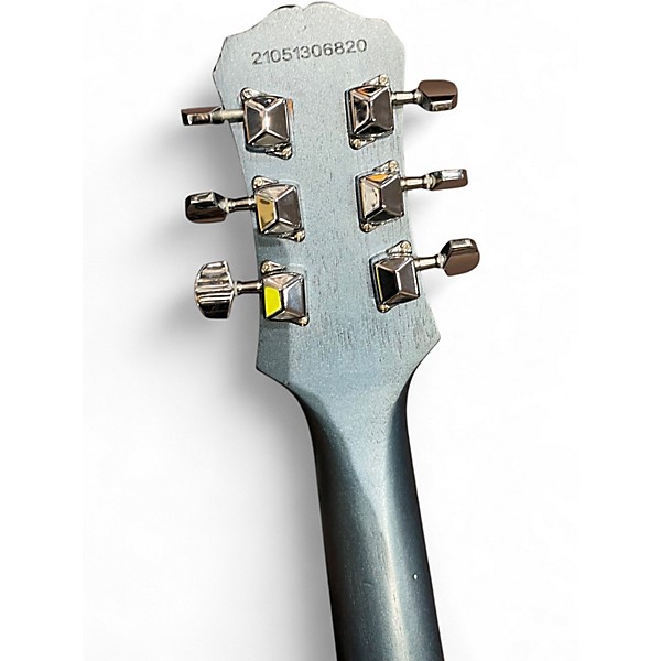 Used 2000s Epiphone Special Blue Solid Body Electric Guitar