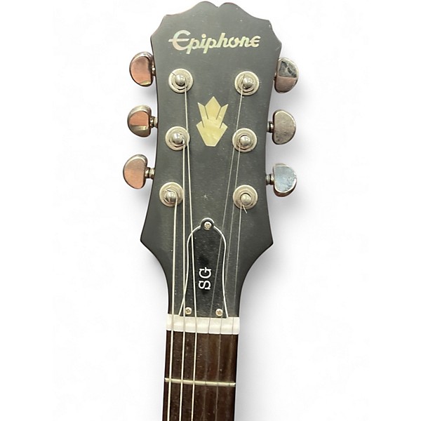 Used Epiphone SG red Solid Body Electric Guitar