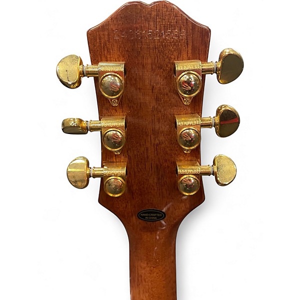 Used Epiphone Les Paul Custom Natural Solid Body Electric Guitar