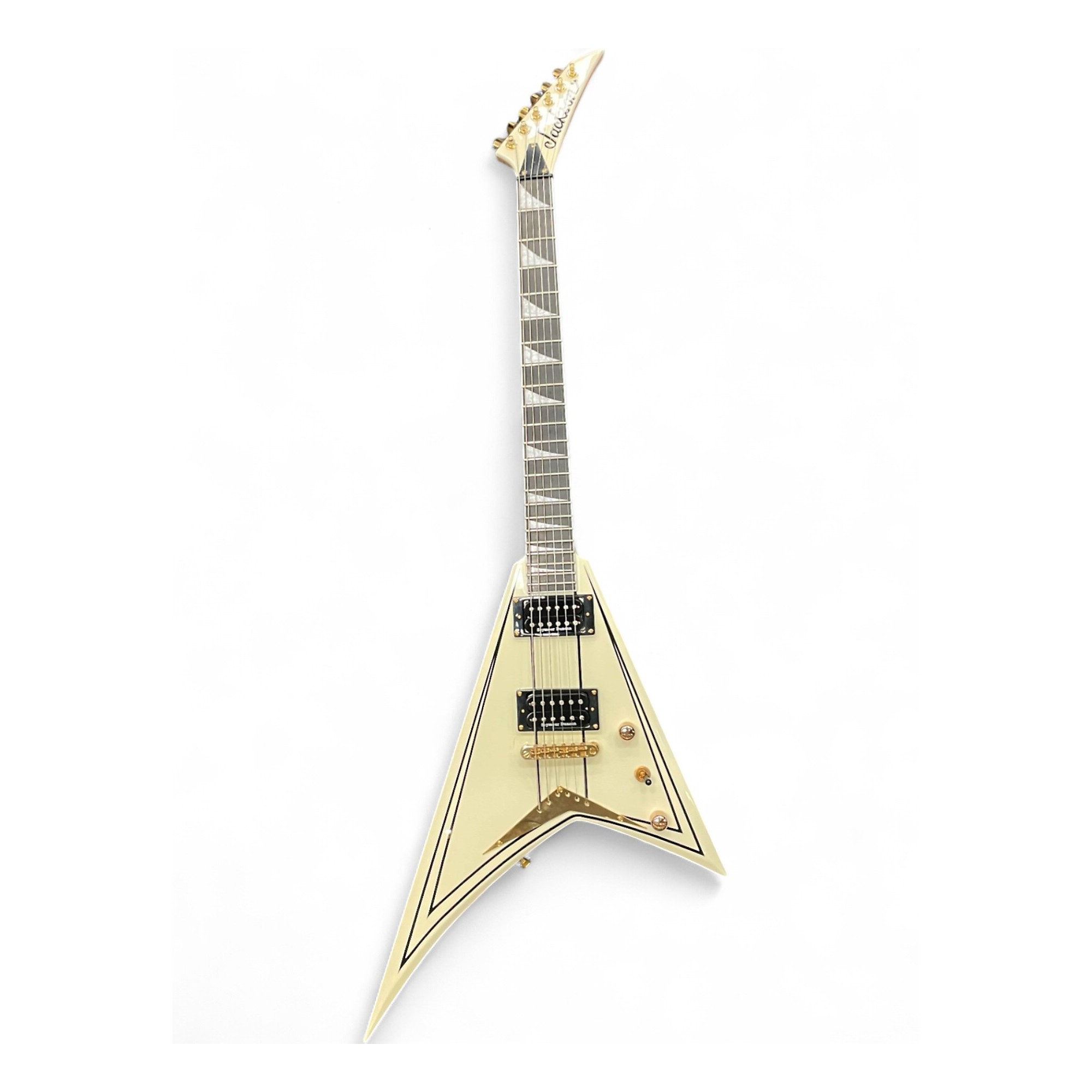 Used Jackson RRT Randy Rhoads Pro Series Ivory with Black