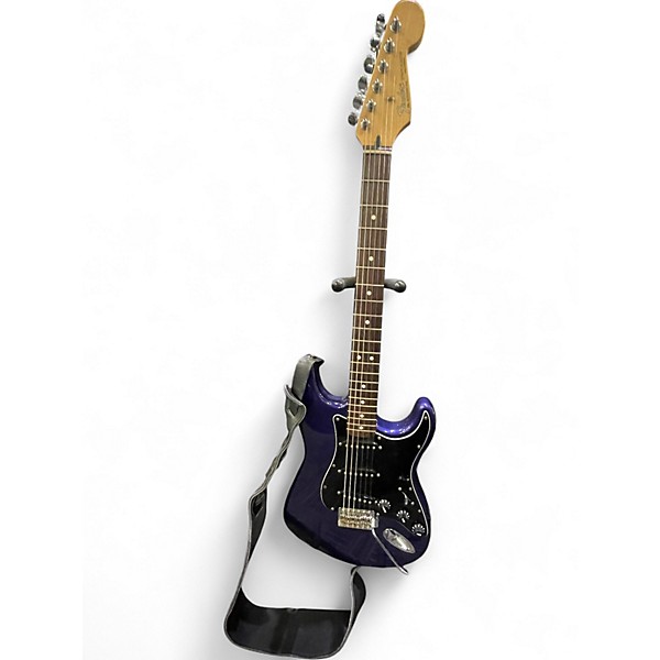 Used Fender Standard Stratocaster Midnight Blue Solid Body Electric Guitar