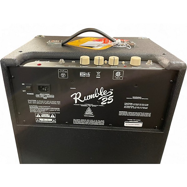 Used 2020s Fender Rumble 25 25W 1x8 Bass Combo Amp