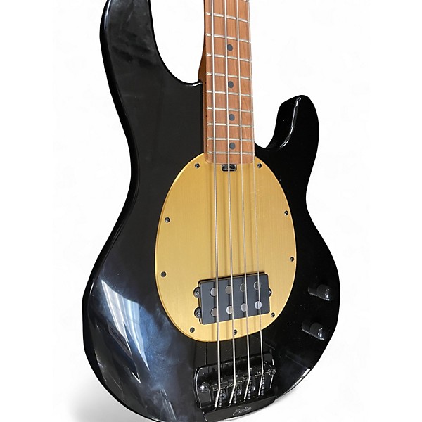 Used 2020s Sterling by Music Man stingray pete wentz Black Electric Bass Guitar