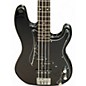 Used Squier Affinity Precision Bass Black Electric Bass Guitar