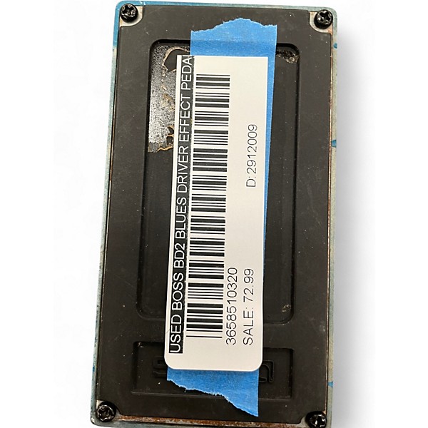 Used BOSS BD2 Blues Driver Effect Pedal