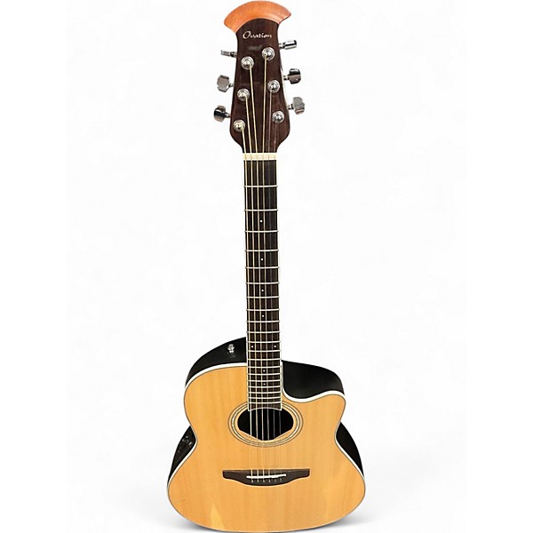 Used Ovation CS24-4 Natural Acoustic Electric Guitar