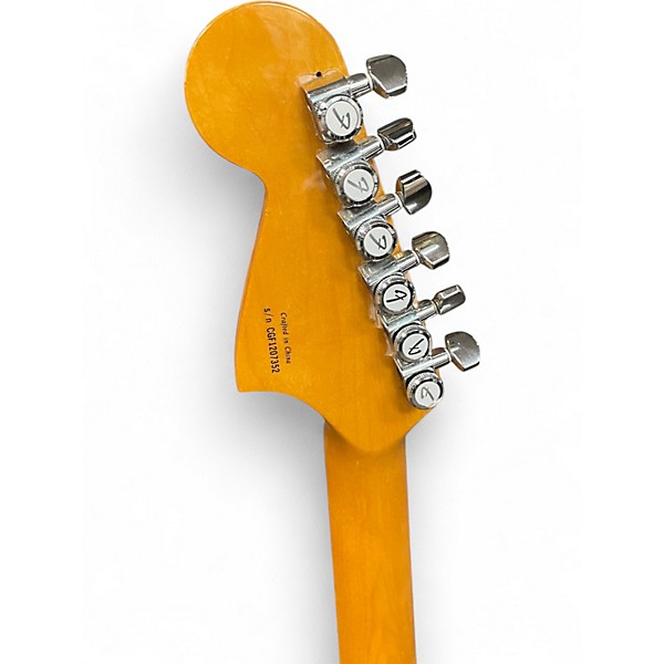 Used Fender Modern Player Jaguar Chocolate Burst Solid Body Electric Guitar