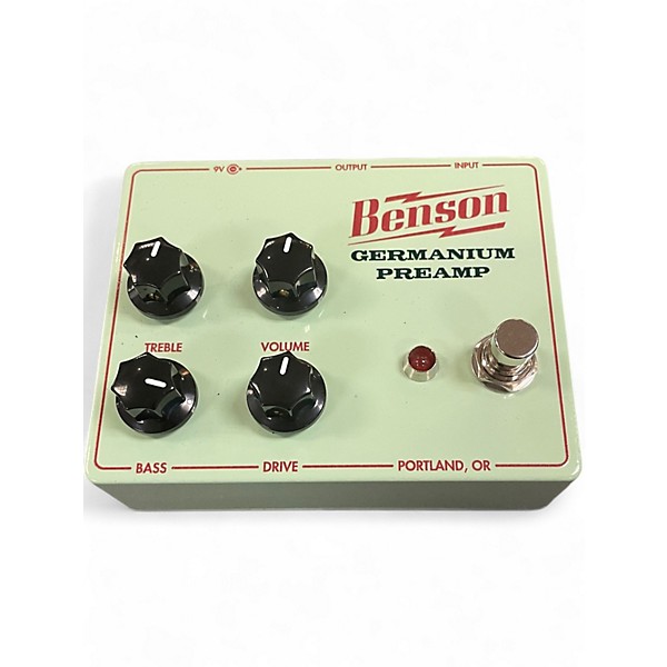 Used Benson Amps Germanium Preamp Effect Pedal
