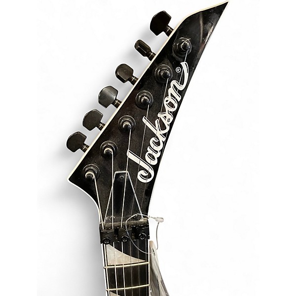 Used Jackson JS32 Dinky TRANSPARENT BLACK Solid Body Electric Guitar