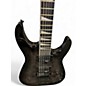 Used Jackson JS32 Dinky TRANSPARENT BLACK Solid Body Electric Guitar