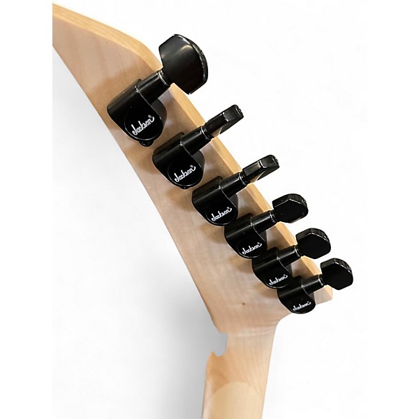 Used Jackson JS32 Dinky TRANSPARENT BLACK Solid Body Electric Guitar