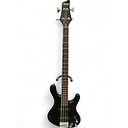 Used Ibanez Ergodyne Black Electric Bass Guitar