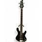 Used Ibanez Ergodyne  Black Electric Bass Guitar thumbnail