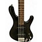 Used Ibanez Ergodyne  Black Electric Bass Guitar