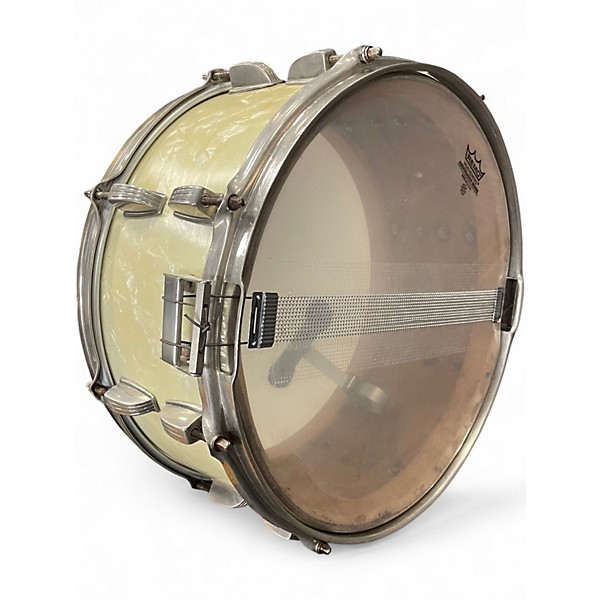 Vintage 1950s Ludwig 14X6.5 WFL Classic Ray McKinlay 902 Model Antique Pearl Drum