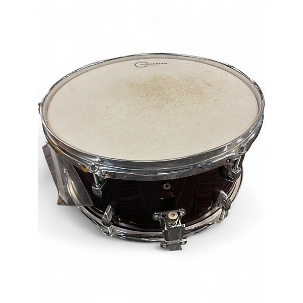 Used Rocks Drum Company 14X6.5 Snare Drum Wine Red Metallic Drum