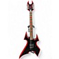 Used B.C. Rich ASOBO Avenge Son Of Beast Black with Red Bevels Solid Body Electric Guitar thumbnail