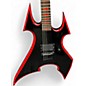 Used B.C. Rich ASOBO Avenge Son Of Beast Black with Red Bevels Solid Body Electric Guitar