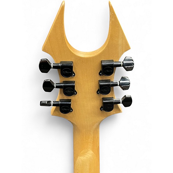 Used B.C. Rich ASOBO Avenge Son Of Beast Black with Red Bevels Solid Body Electric Guitar