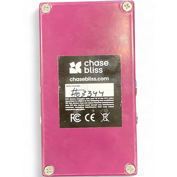 Used Chase Bliss brothers am Effect Pedal