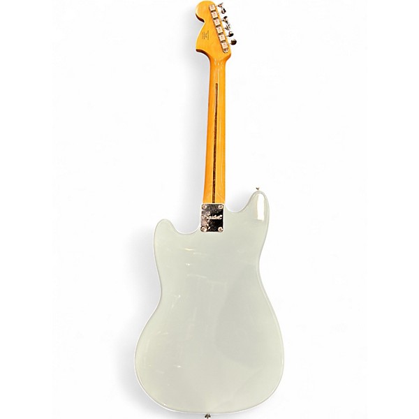 Used 2024 Squier Classic Vibe 60s Mustang Sonic Blue Solid Body Electric Guitar