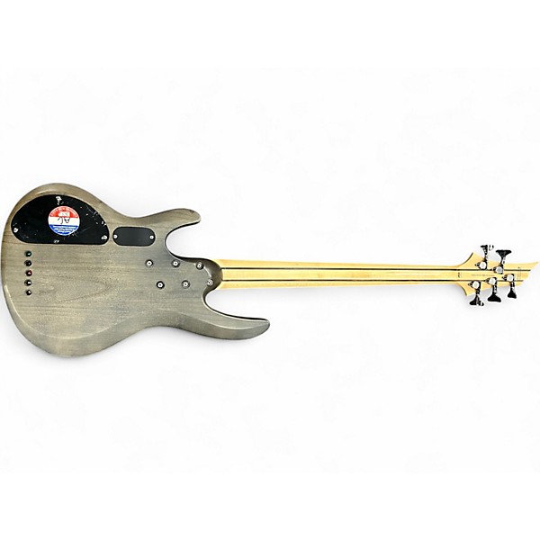 Used ESP LTD B205SM 5 String See Thru Black Satin Electric Bass Guitar