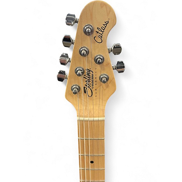 Used Sterling by Music Man CT30 SSS Fiesta Red Solid Body Electric Guitar