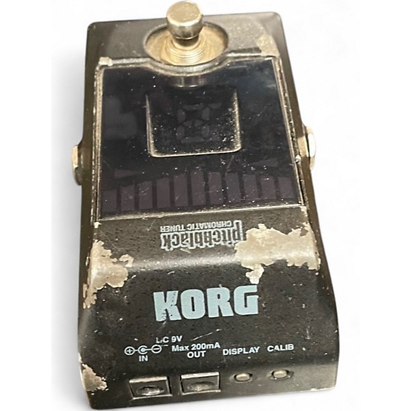 Used KORG PB01 Pitchblack Chromatic Tuner Pedal
