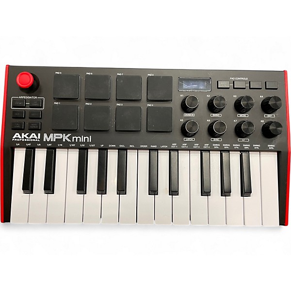 Used Akai Professional MPK Mini MIDI Controller