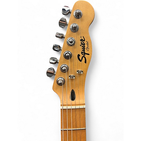 Used Squier 51 Vintage Yellow Solid Body Electric Guitar