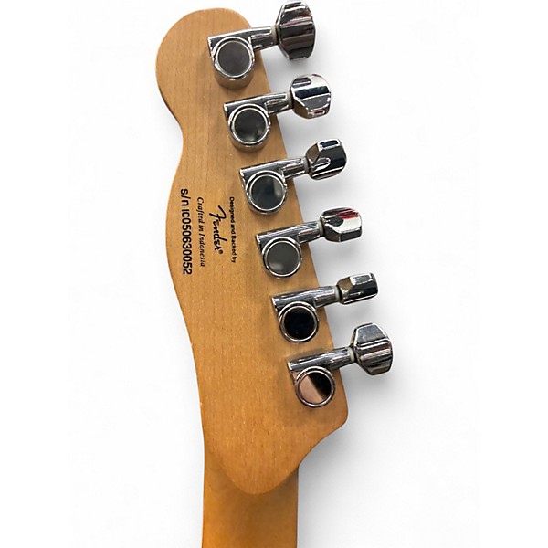 Used Squier 51 Vintage Yellow Solid Body Electric Guitar