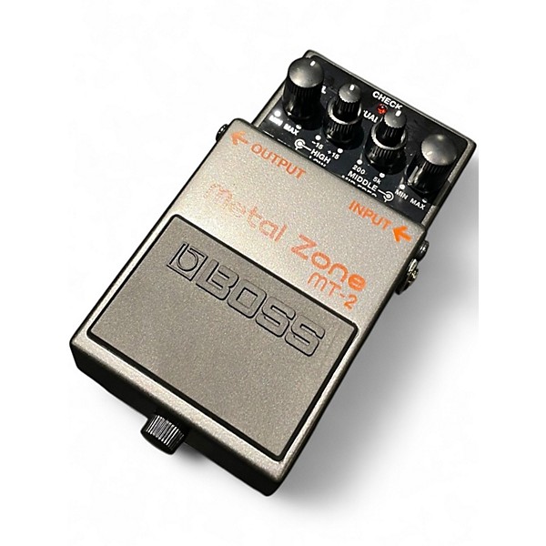 Used BOSS MT2 Metal Zone Distortion Effect Pedal