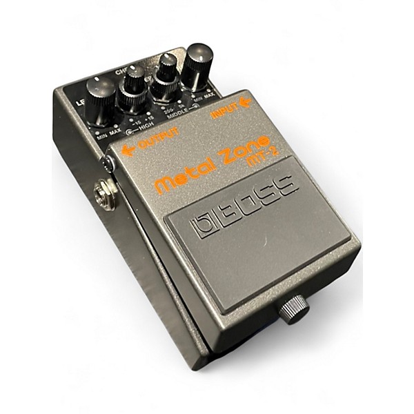 Used BOSS MT2 Metal Zone Distortion Effect Pedal