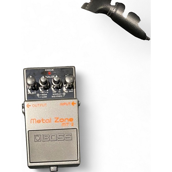 Used BOSS MT2 Metal Zone Distortion Effect Pedal
