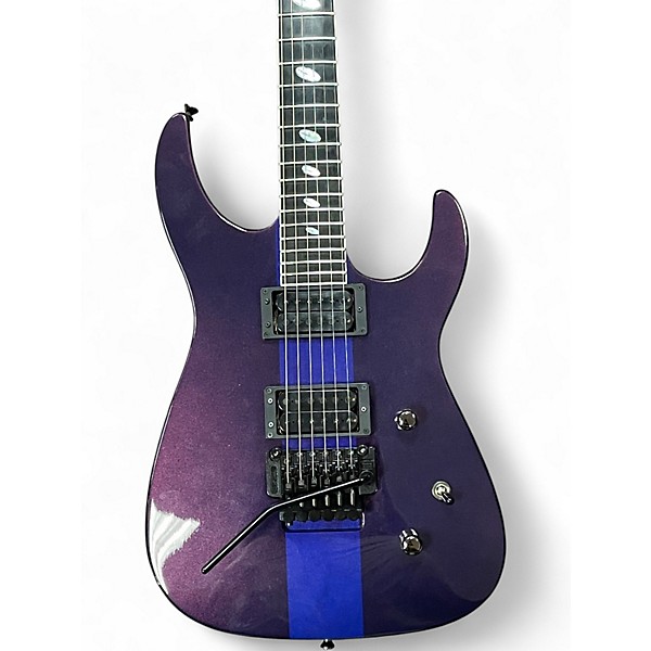 Used Caparison Guitars Dellinger II Prominence Transparent Spectrum Blue Solid Body Electric Guitar