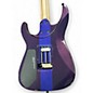 Used Caparison Guitars Dellinger II Prominence Transparent Spectrum Blue Solid Body Electric Guitar