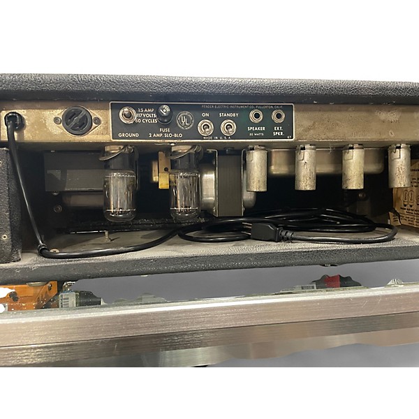 Vintage 1965 Fender Bassman Tube Guitar Amp Head