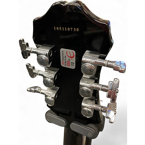 Used Epiphone Sheraton II Ebony Hollow Body Electric Guitar