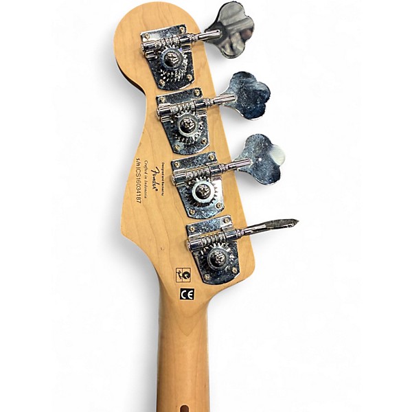 Used 2016 Squier Vintage Modified Jaguar Bass Special 3 Color Sunburst Electric Bass Guitar