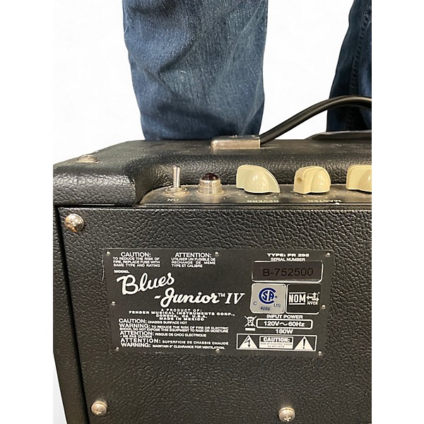 Used Fender Blues Junior IV 15W 1x12 Tube Guitar Combo Amp