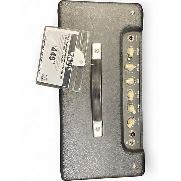 Used Fender Blues Junior IV 15W 1x12 Tube Guitar Combo Amp