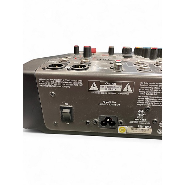 Used Allen & Heath ZEDI 10FX Digital Mixer