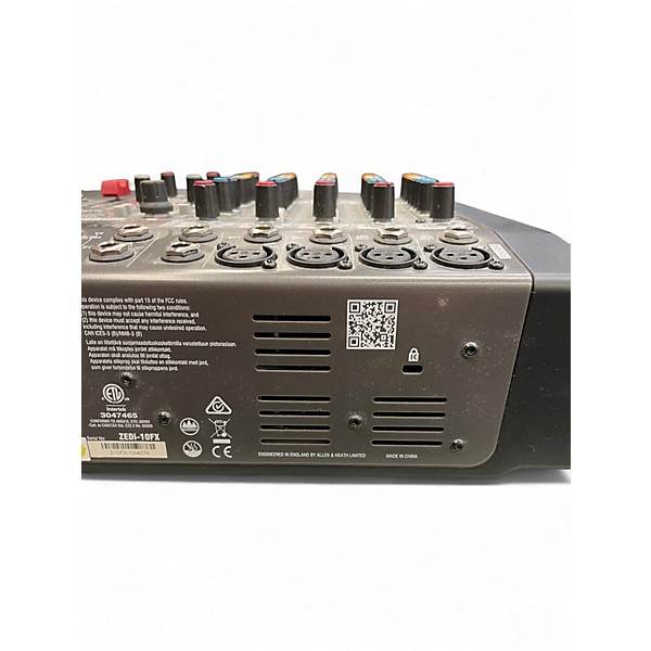 Used Allen & Heath ZEDI 10FX Digital Mixer
