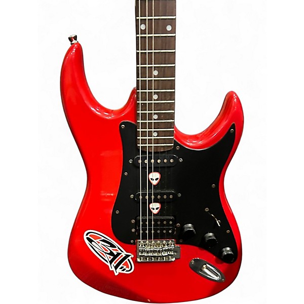 Used Mischellanious S-TYPE Red Solid Body Electric Guitar