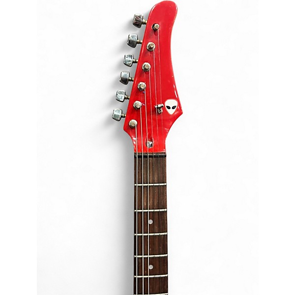Used Mischellanious S-TYPE Red Solid Body Electric Guitar
