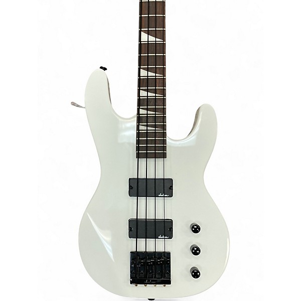 Used Jackson JS2 Concert WHITE Electric Bass Guitar