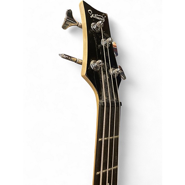Used Glarry BASS Natural Electric Bass Guitar