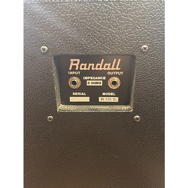 Used Randall R115S Bass Cabinet