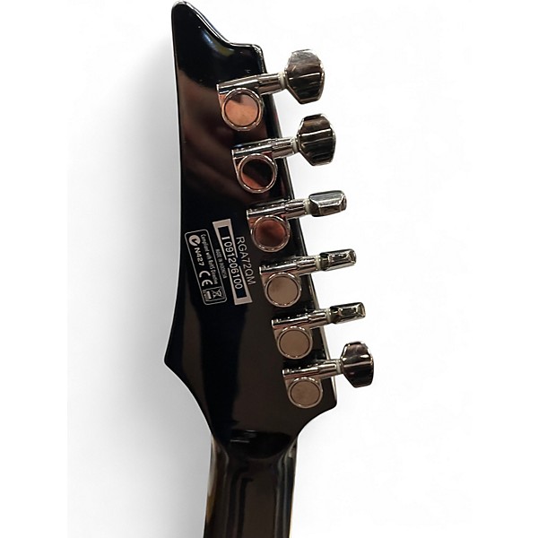 Used Ibanez RGA72TQM RG Series Gray Solid Body Electric Guitar