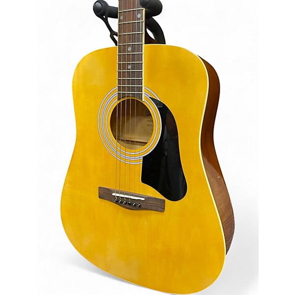 Used Sivertone CA105724 Natural Acoustic Guitar